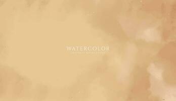 Abstract horizontal watercolor background. Neutral light colored empty space background illustration vector