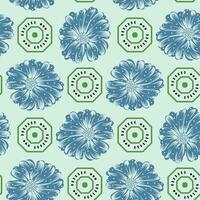 floral modelo para textil vector