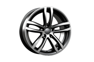 AI generated Car Rim with Transparent Background. png