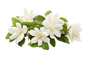 AI generated Jasmine with a Transparent Background. png