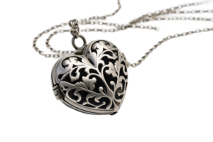 AI generated Locket on Transparent Background. png