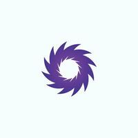 Vortex icon logo vector design template