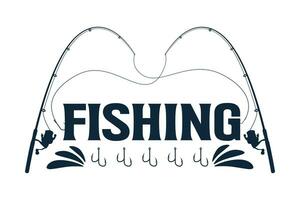 Fishing Logo Designs for Your Brand, Professional Fishing Logo Templates for Your Business, Stylish Fishing Typography, Creative Fishing Design, Fishing Logo, Fishing Typography vector