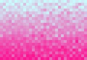 Fading pixel pattern. Pink gradient mosaic background. Vector illustration for your graphic design.