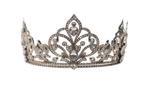 AI generated Tiara with a Transparent Background. png