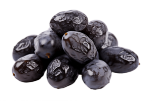 AI generated Prunes on Transparent Background. AI png