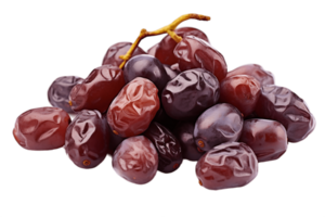 AI generated Prunes on Transparent Background. AI png