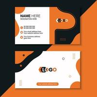 Modern Vector Business Card Template