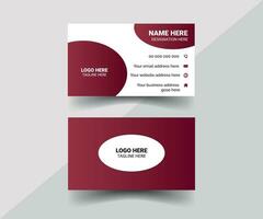Business card Template vector