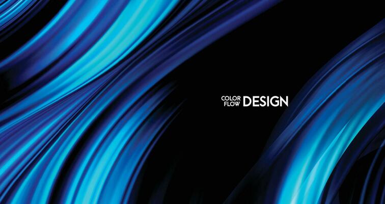 Color flow style background design.