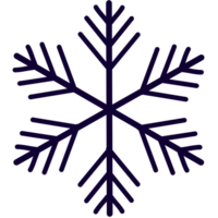 snowflake clipart -png element png