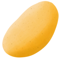 ein Kartoffel auf ein transparent Hintergrund png