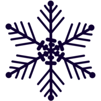 flocon de neige clipart -png élément png