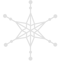 snowflake clipart -png element png