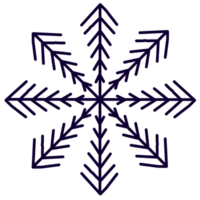 sneeuwvlok clip art -png element png