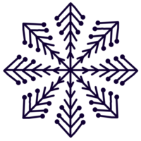 snöflinga ClipArt -png element png