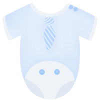 azul bebê Garoto roupas clipart png