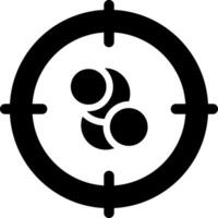 Cancer Target Creative Icon Design vector