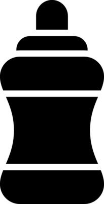 Water Bottle Creative Icon Design