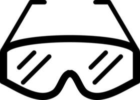 Lab Glasses Creative Icon Design vector