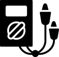 Electric Tester Creative Icon Design vector