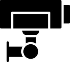 Cctv Camera Creative Icon Design vector