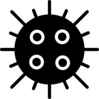 diseño de icono creativo de virus vector