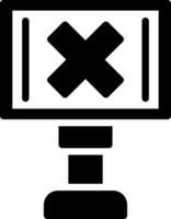 ferrocarril cruce creativo icono diseño vector