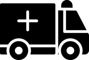 Ambulance Creative Icon Design vector