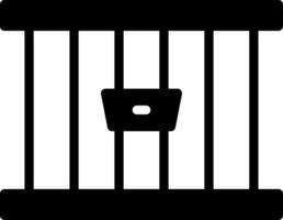 Jail Creative Icon Design vector