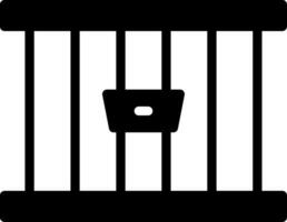 Jail Creative Icon Design vector