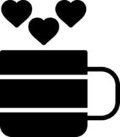 Love Tea Creative Icon Design vector