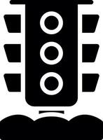 Traffic Light Creative Icon Design vector