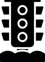 Traffic Light Creative Icon Design vector