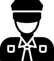 Police Man Creative Icon Design vector