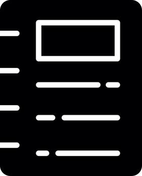 diseño de icono creativo de cuaderno vector