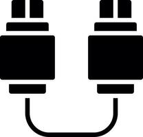 diseño de icono creativo de conexión usb vector