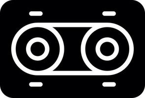 Vhs Creative Icon Design vector