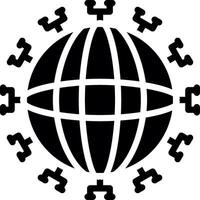 Global Network Creative Icon Design vector