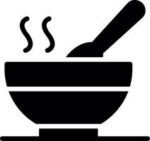 diseño de icono creativo de sopa caliente vector