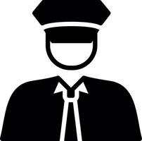 Policeman Creative Icon Design vector