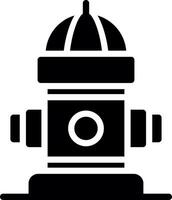 Fire Hydrant Creative Icon Design vector