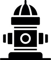 Fire Hydrant Creative Icon Design vector