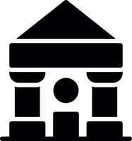 Courthouse Creative Icon Design vector