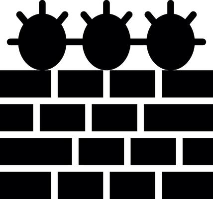 Barbed Wire Creative Icon Design