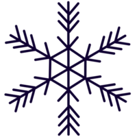 snowflake clipart -png element png