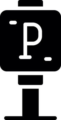Parking Sign Creative Icon Design
