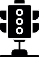 Traffic Lights Creative Icon Design vector