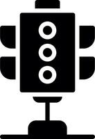 Traffic Lights Creative Icon Design vector