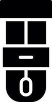 Blood Test Creative Icon Design vector